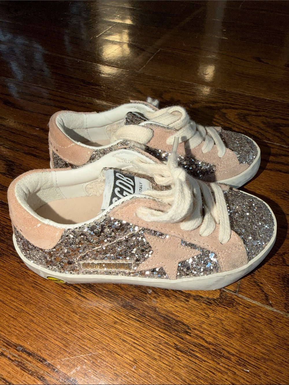 GOLDEN GOOSE Toddler Old School Star Sneakers 24